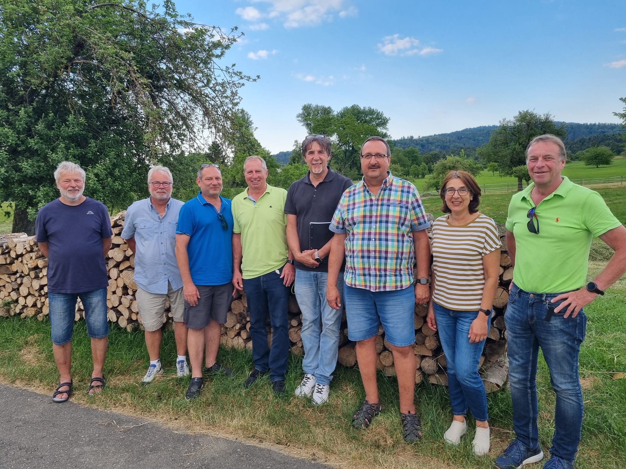 Freie Wähler auf Tour in Heselwangen